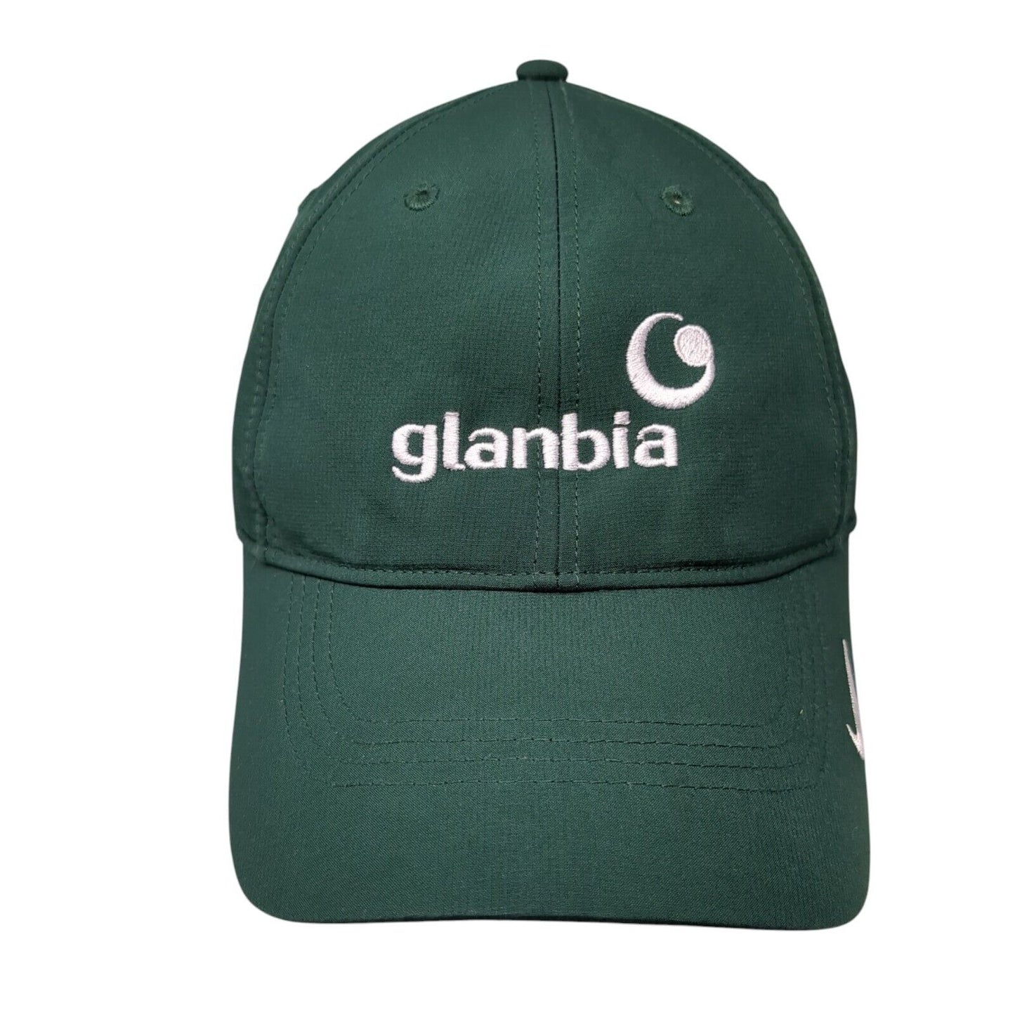 Glanbia Strapback Hat Green OSFM Nike Golf Embroidered Swoosh 6 Panel