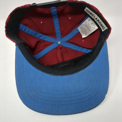Billabong Snapback Hat Multicolor One Size Adjustable Patch Logo Vented Holes