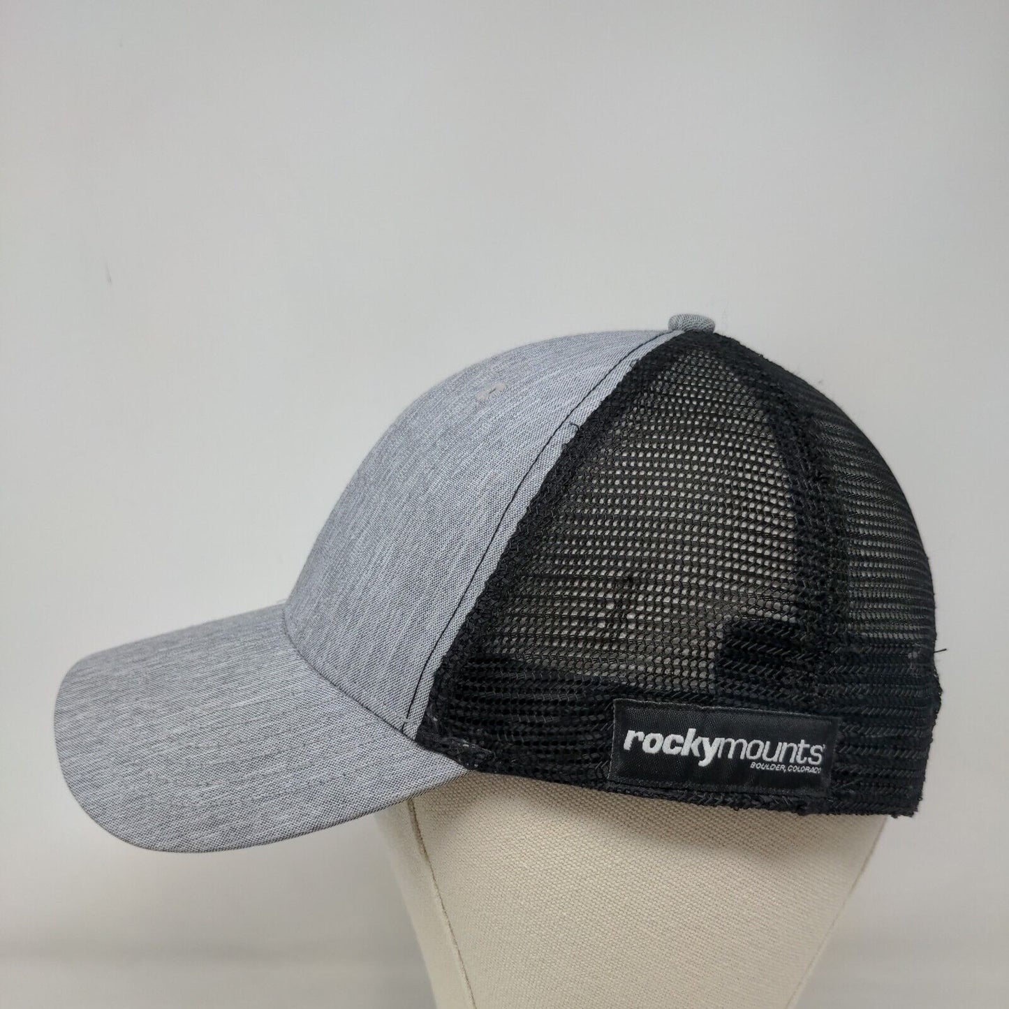 Rocky Mounts Snapback Mesh Back Trucker Hat Multi One Size Colorblock