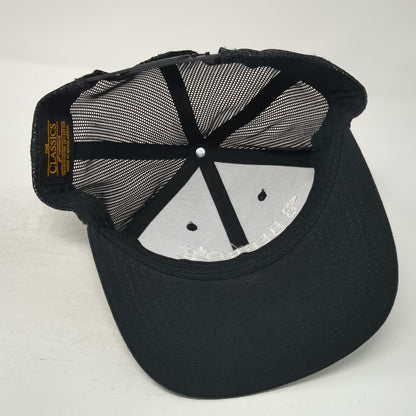 Yupoong Trucker Hat Black One Size 3 Degrees Infrared Sauna Studio Snapback Mesh