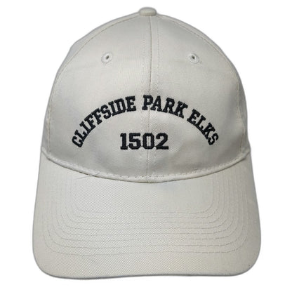 Port Authority Cliffside Park Elks 1502 Baseball Cap Beige OSFM Hat Fraternal