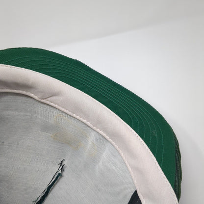 Dekalb Snapback Hat Green One Size Adjustable Embroidered Corduroy