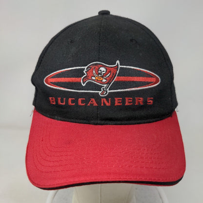 Tampa Bay Buccaneers Slideback Hat Red Black OSFA Embroidered Logo NFL