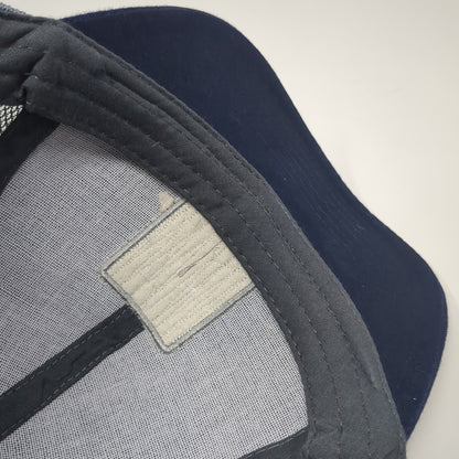 We Stand Together Reinvent The Way Our World Is Built Trucker Hat Blue OS Mesh