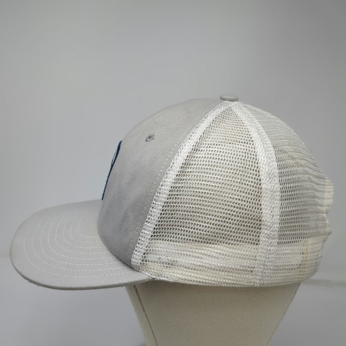 Unionwear Trucker Hat Gray One Size Mesh Snapback USA Made Union Mountain Trees