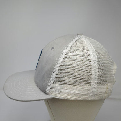 Unionwear Trucker Hat Gray One Size Mesh Snapback USA Made Union Mountain Trees