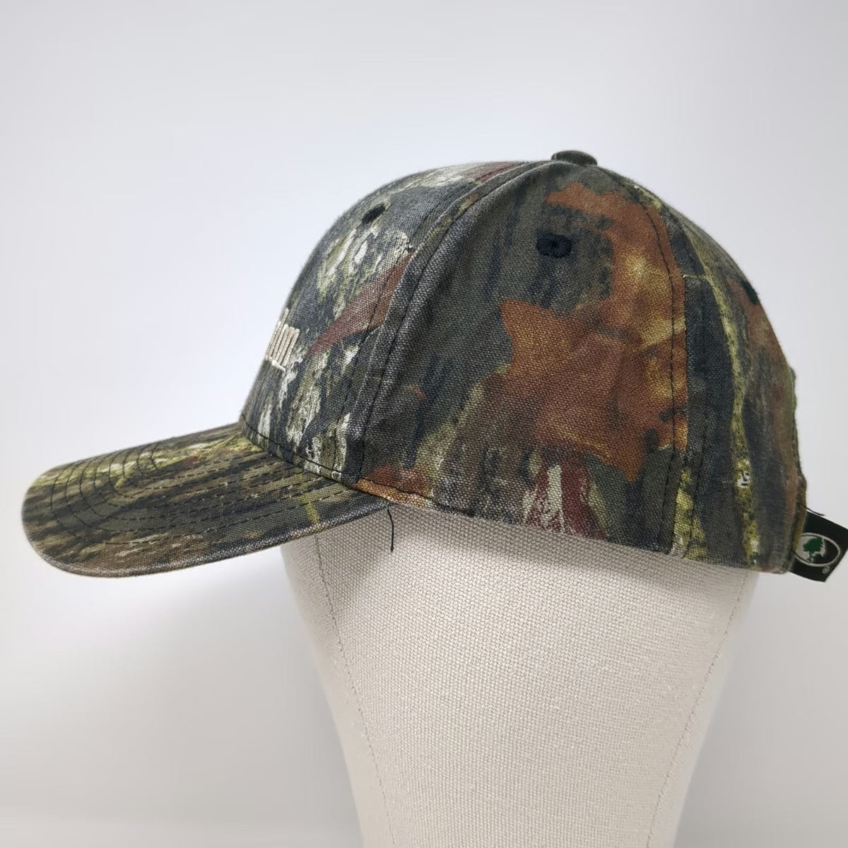 Port Authority Baseball Cap Green One Size Camo Clarendon Strapback Hunting Hat