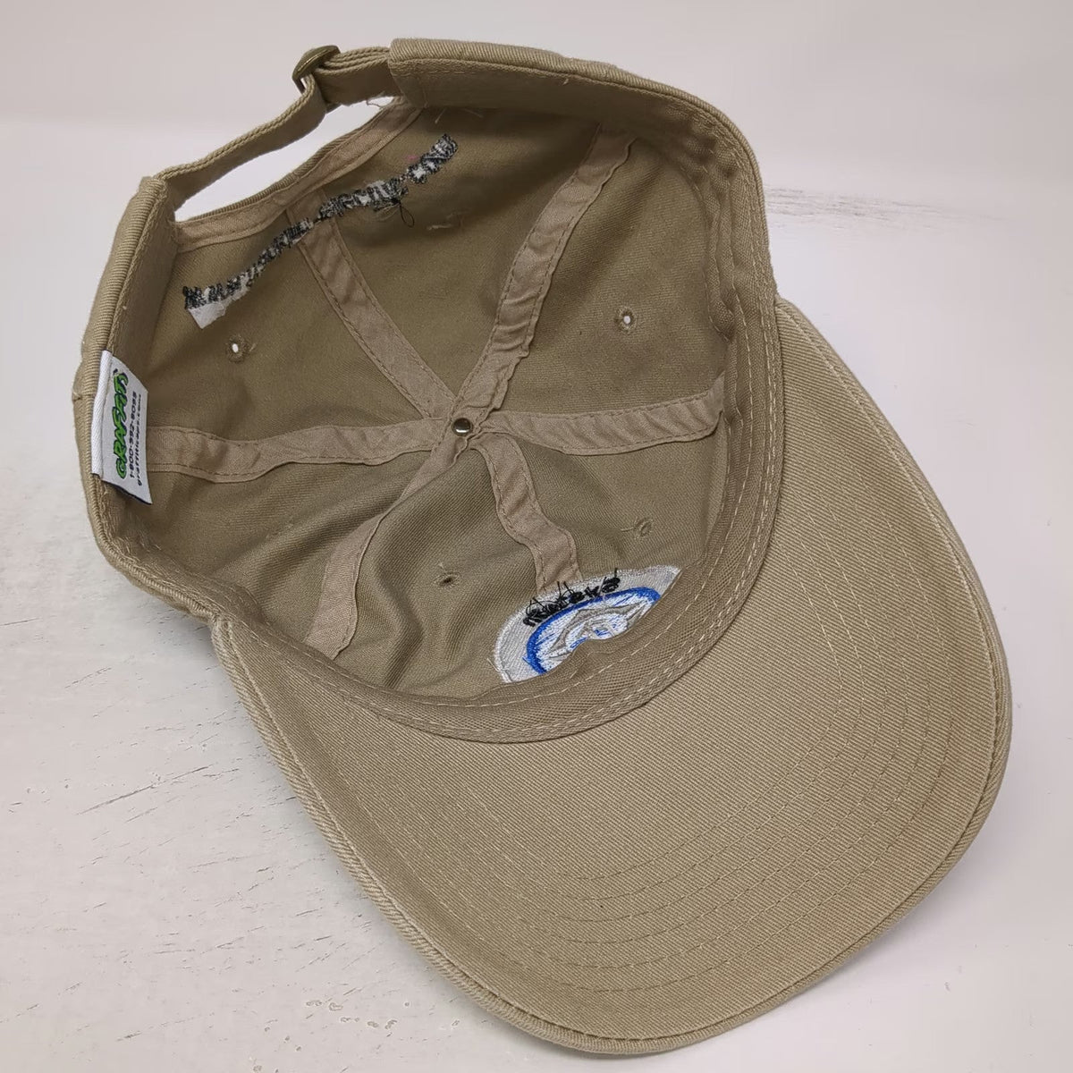 Graffiti Baseball Cap Beige One Size Franklin Electric System Solutions Hat