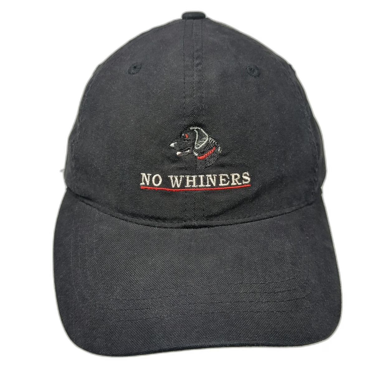 Baseball Cap Black One Size Spanish Peaks Brewing Bozeman Montana No Whiners Hat