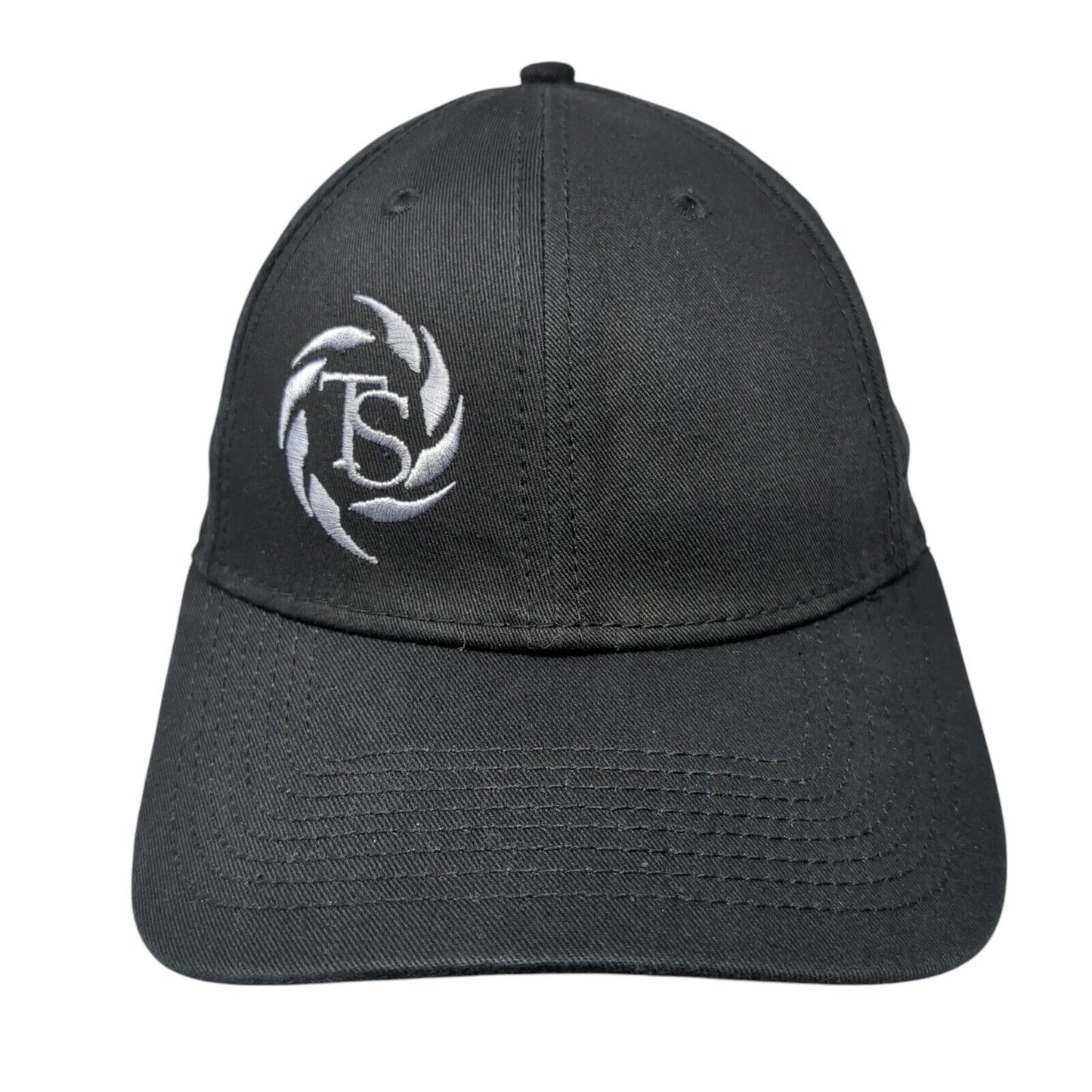 TS Tactical Solutions Strapback Hat Black One Size Embroidered New Era