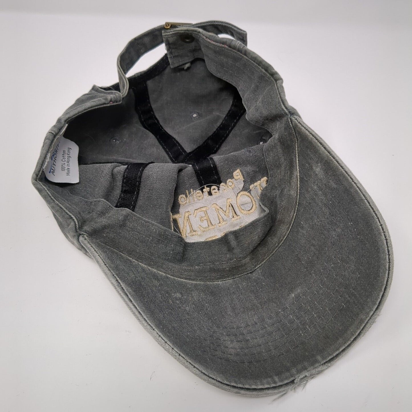 Pocatello Women's Rugby Slideback Hat Gray One Size Distressed Port Authority