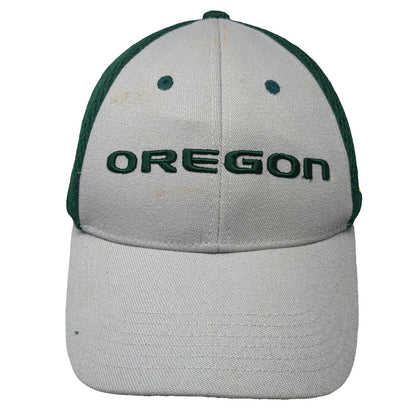 Top of the World Oregon Ducks NCAA Gray Green One Size Cap Mesh Strapback Hat