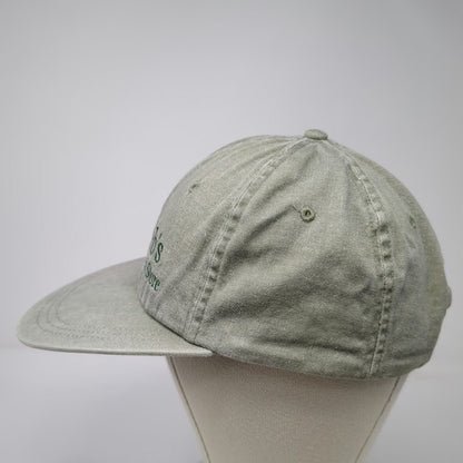 KNP Headgear Zeb's General Store Baseball Cap Green One Size Slideback Leaf Hat