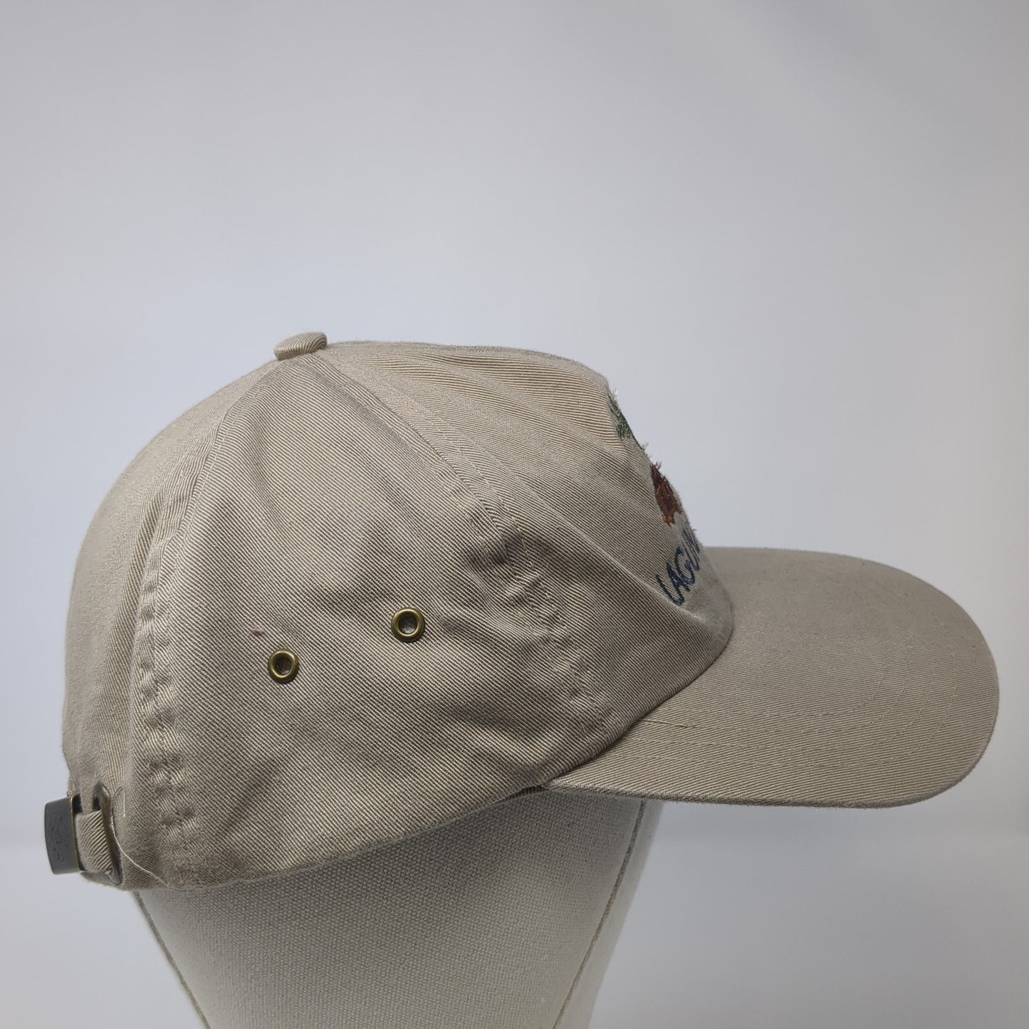 Laguna Beach Slideback Hat Brown One Size Adjustable Solid Camp David