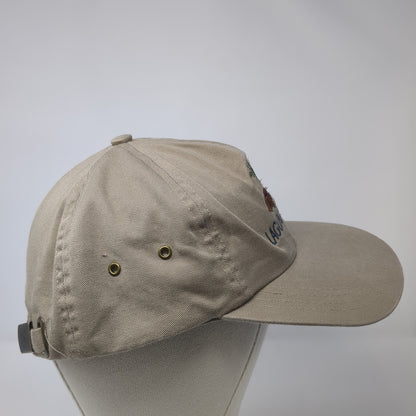 Laguna Beach Slideback Hat Brown One Size Adjustable Solid Camp David