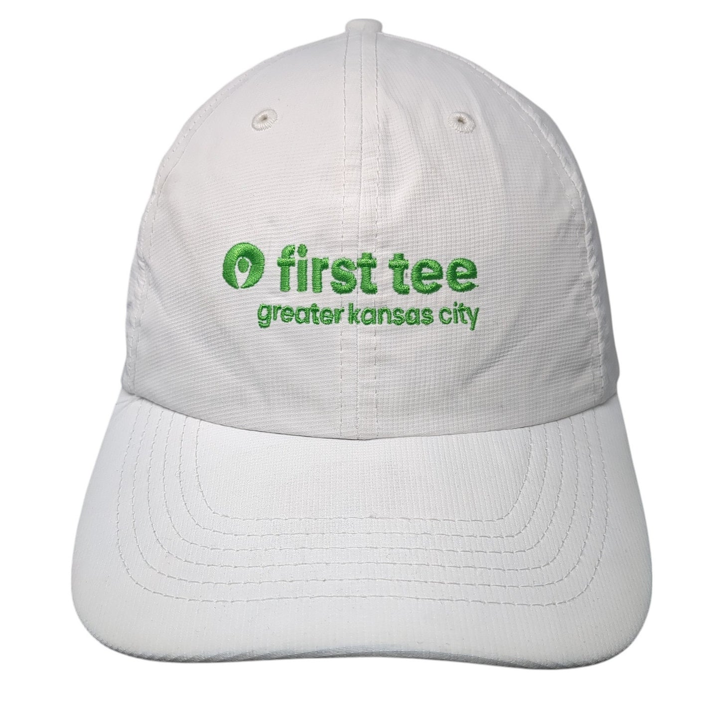First Tee Greater Kansas City Strapback Hat White One Size Adjustable