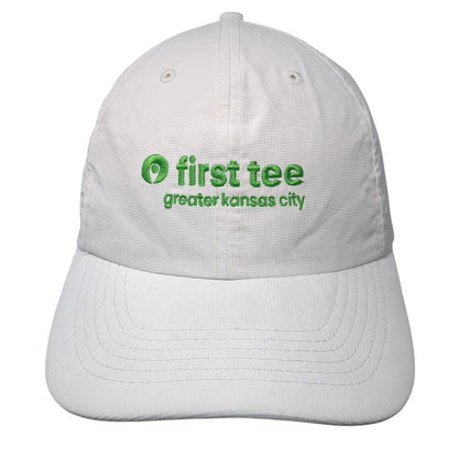 First Tee Greater Kansas City Strapback Hat White One Size Adjustable