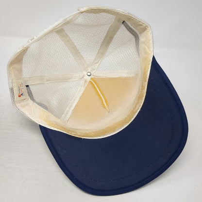 Designer Ward Cap Trucker Hat White L Million Dollar Cowboy Bar Mesh Snapback