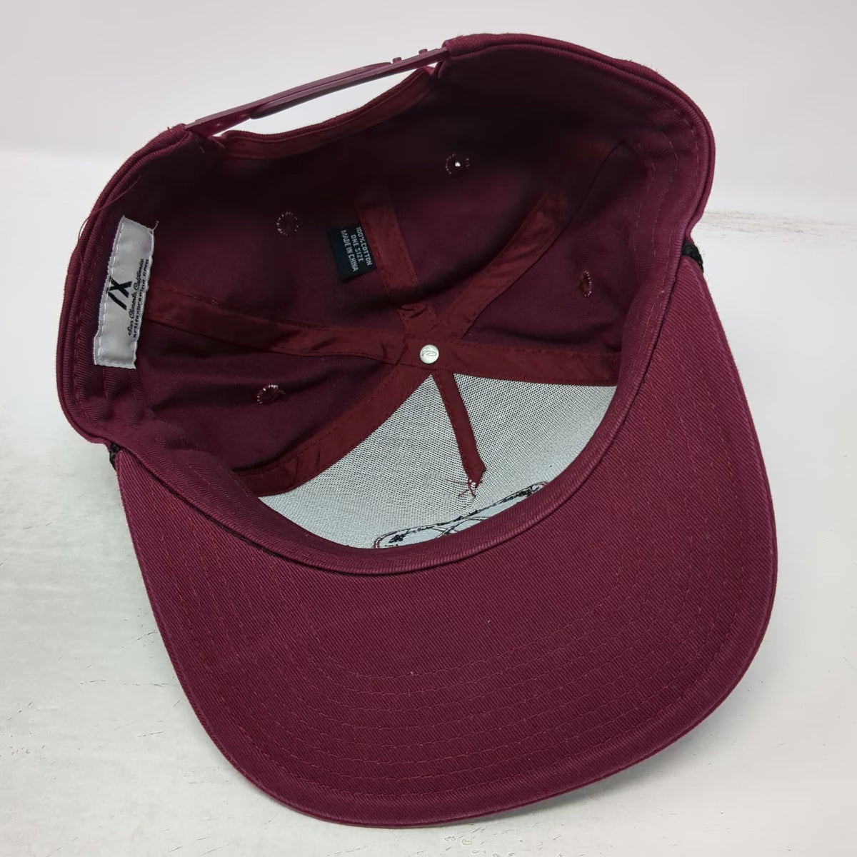 Artifex Brewing 5 Panel Red One Size Rope Snapback Beer Hat San Clemente CA