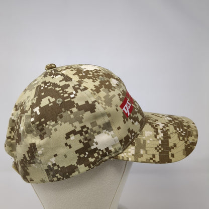 Tulsa Air Specialists Inc Strapback Hat Camo One Size Outdoor Cap