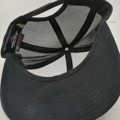 Pacific Headwear Trucker Hat Black One Size Snapback Annihilator Broadheads
