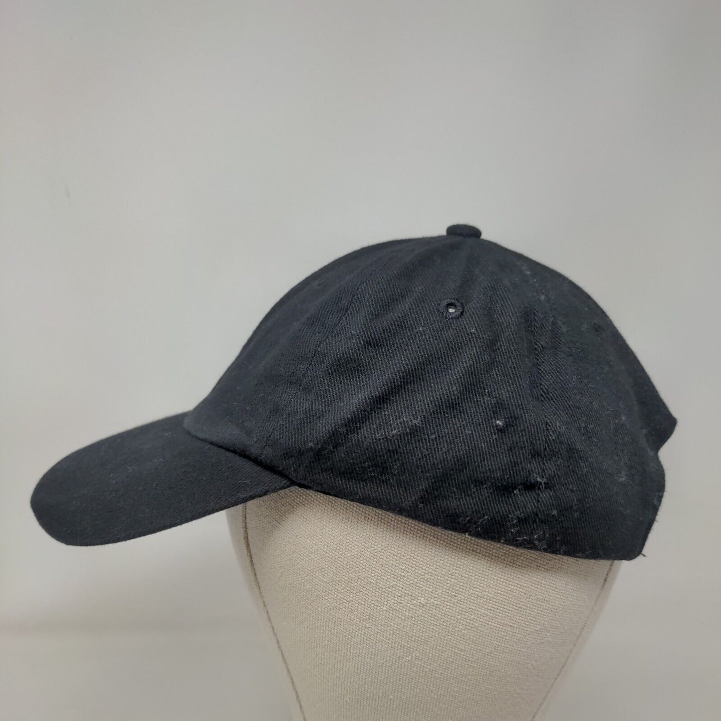 Chef Works Slideback Hat Black One Size Adjustable 6 Panel Blank