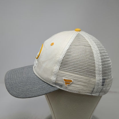 Green Bay Packers NFL Fanatics Trucker Hat White Gray Yellow OSFM Mesh Snapback