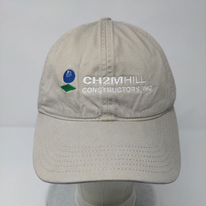 CH2M HILL Constructors, Inc Slideback Hat Tan One Size Embroidered