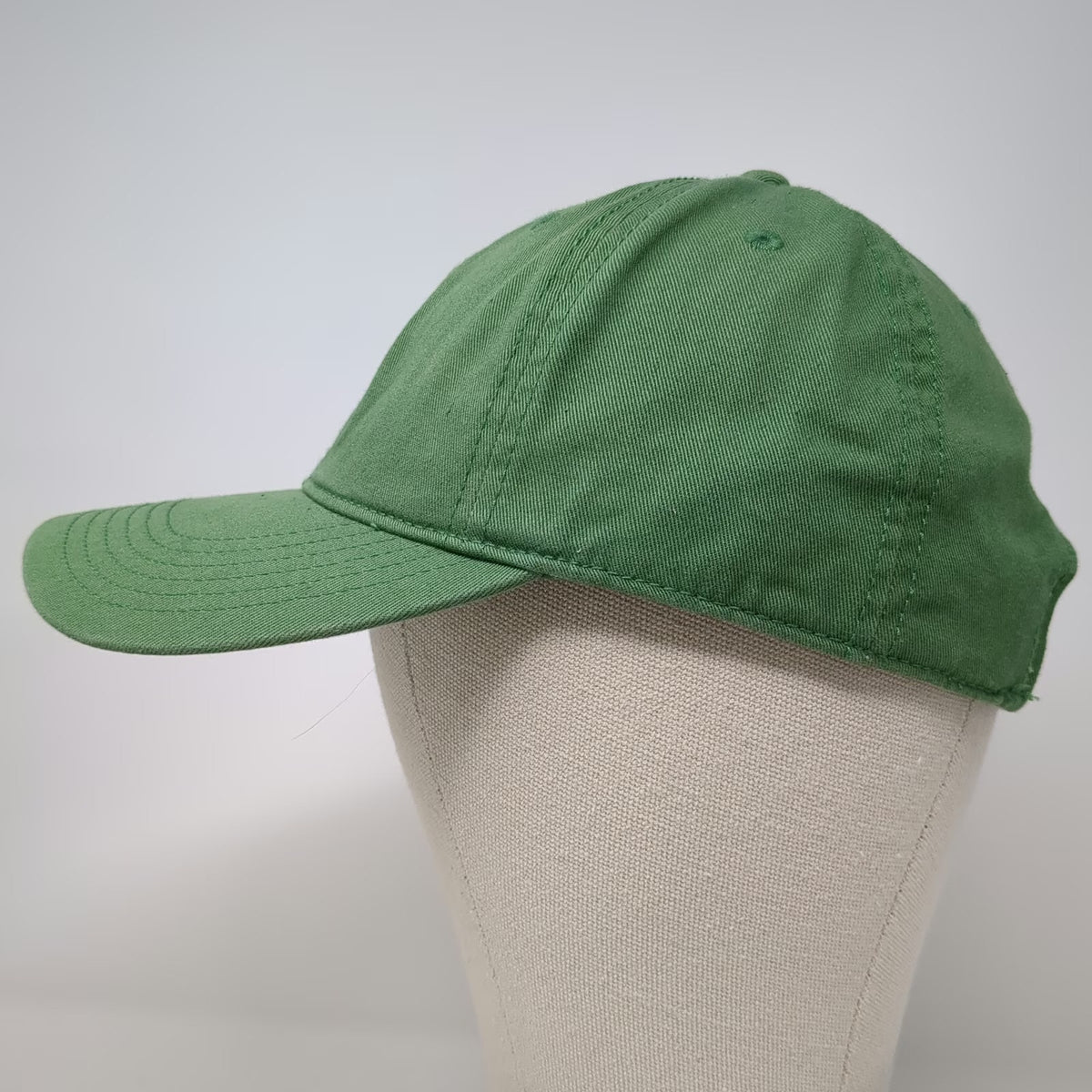 Mighty Fine Baseball Cap Green One Size Embroidered Flower Bouquet Slideback Hat