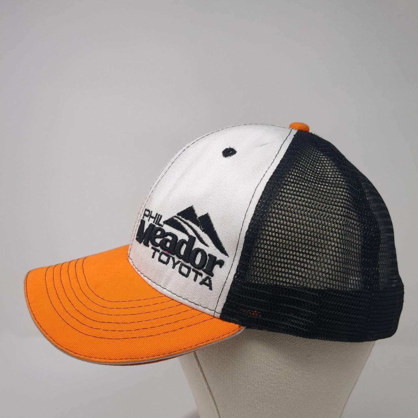 Phil Meador Toyota Trucker Hat Multicolor OS Adjustable Mesh Back 360 Apparel