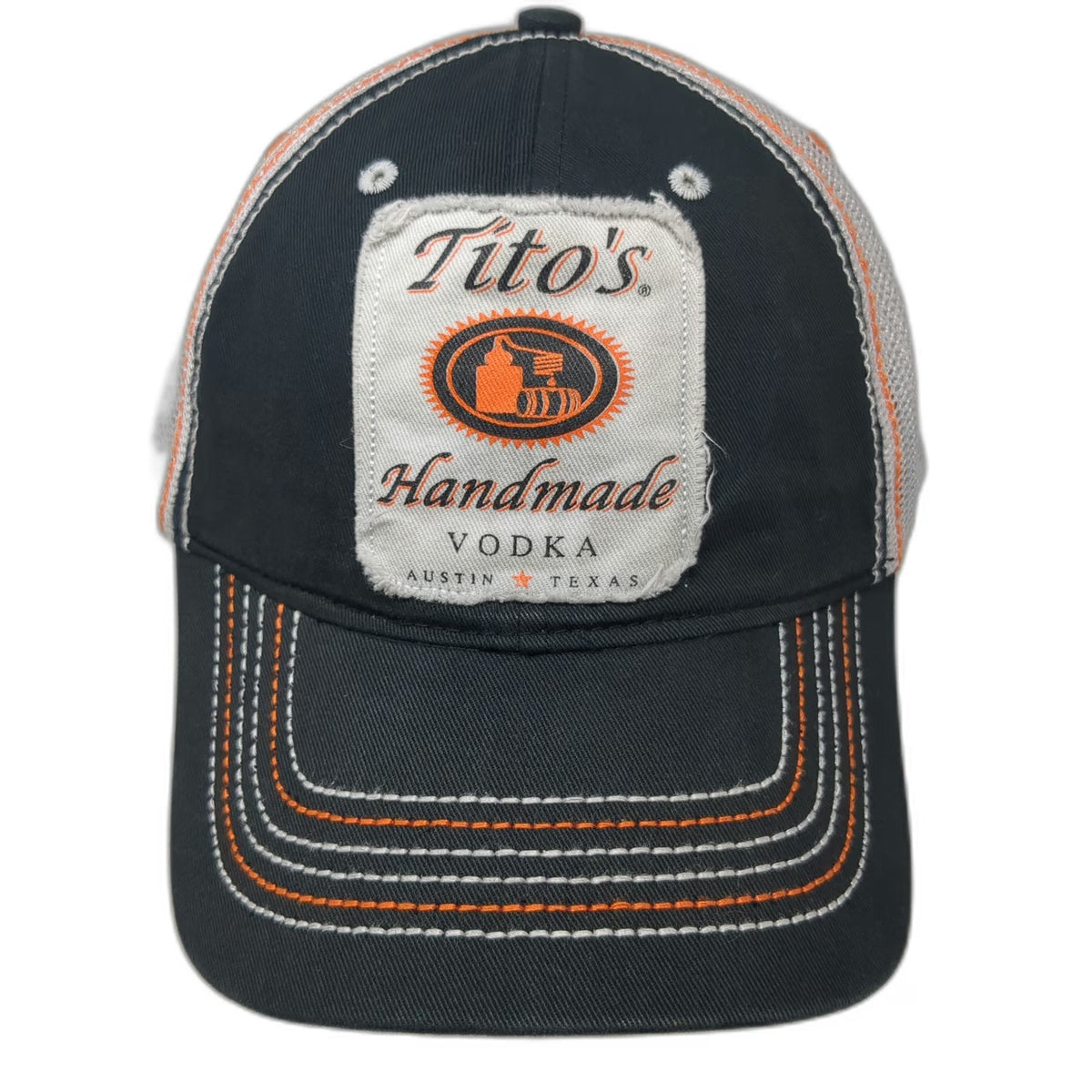 Boelter Baseball Cap Black One Size Titos Handmade Vodka Mesh Strapback Hat