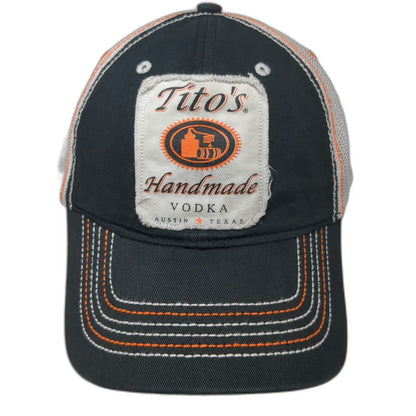 Boelter Baseball Cap Black One Size Titos Handmade Vodka Mesh Strapback Hat