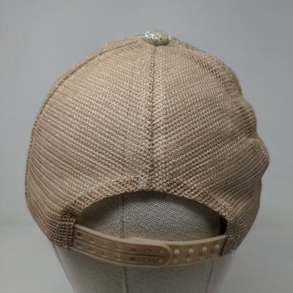 Unbranded Girl Snapback Mesh Back Hat Multicolor Adjustable 100% Polyester Bling