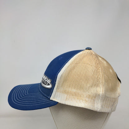 Innova Disc Golf Snapback Trucker Hat Blue One Size Adjustable Mesh Back