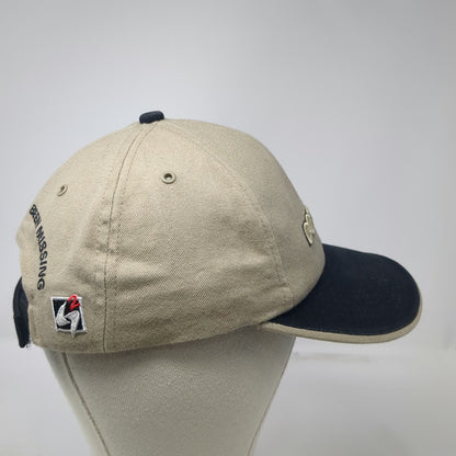 Gemini Sport Marketing Baseball Cap Beige Black One Size Bottom Line Fishing Hat