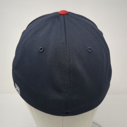 Richardson Fitted Hat Multi Medium Embroidered Logo Colorblock Flexfit