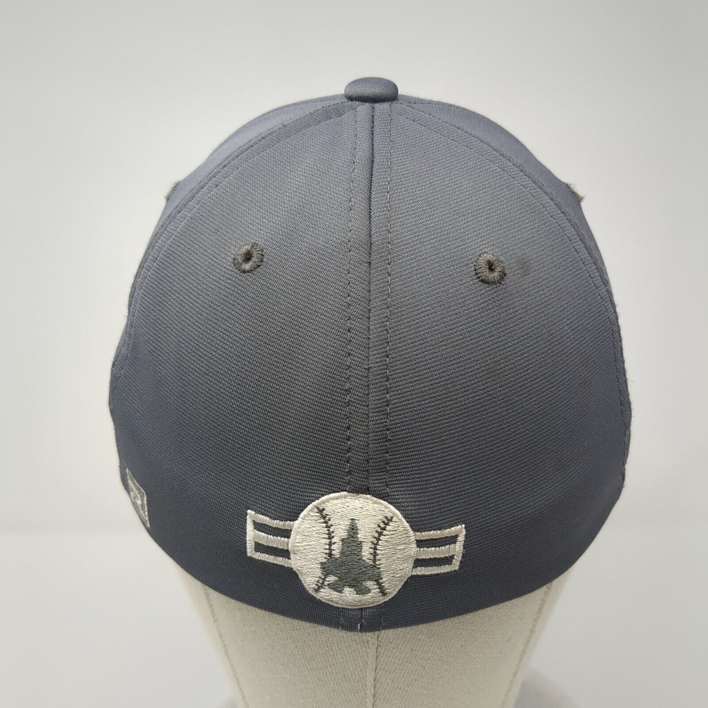 DC Fitted Hat Gray XS-S Flexfit Embroidered 6 Panel PTS20 Pulse Richardson