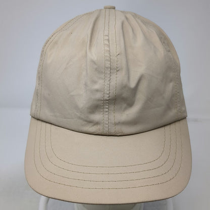 Columbia Baseball Cap Beige XL Strapback Performance USA Fishing Hat Viintage