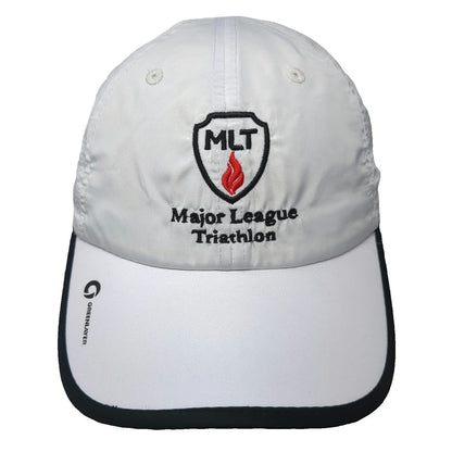 Greenlayer Major League Triathlon Hat White One Size Baseball Cap Strapback MLT