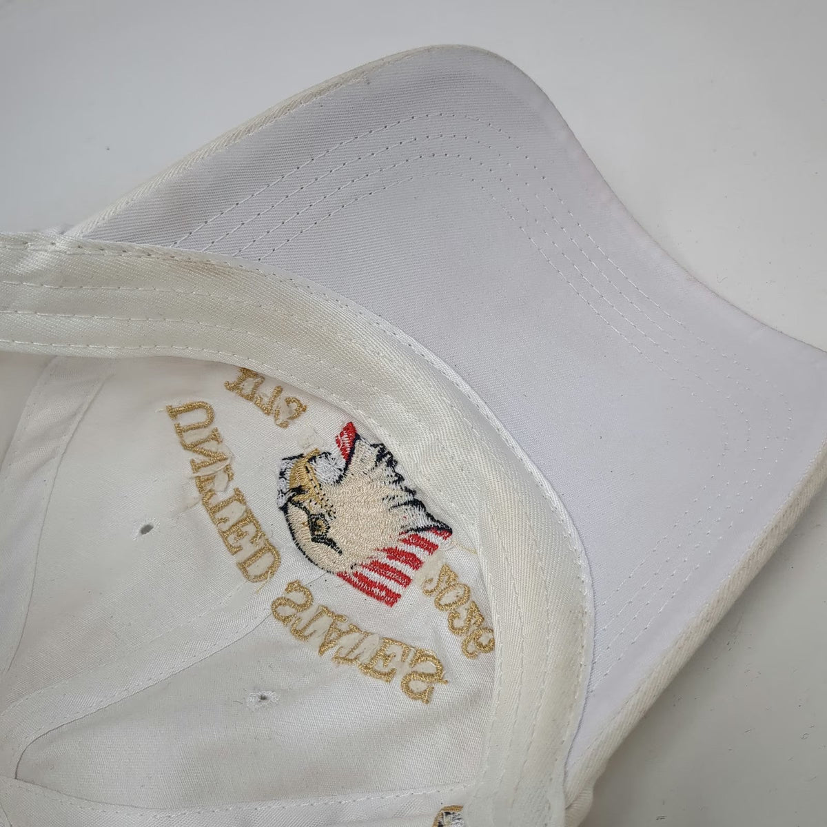 Baseball Cap White One Size United States 250th Anniversary 1776 2026 Eagle Hat