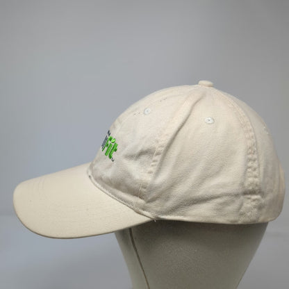 BDA Baseball Cap Beige Wii Fit Slideback Nintendo Video Game Logo Hat Vintage