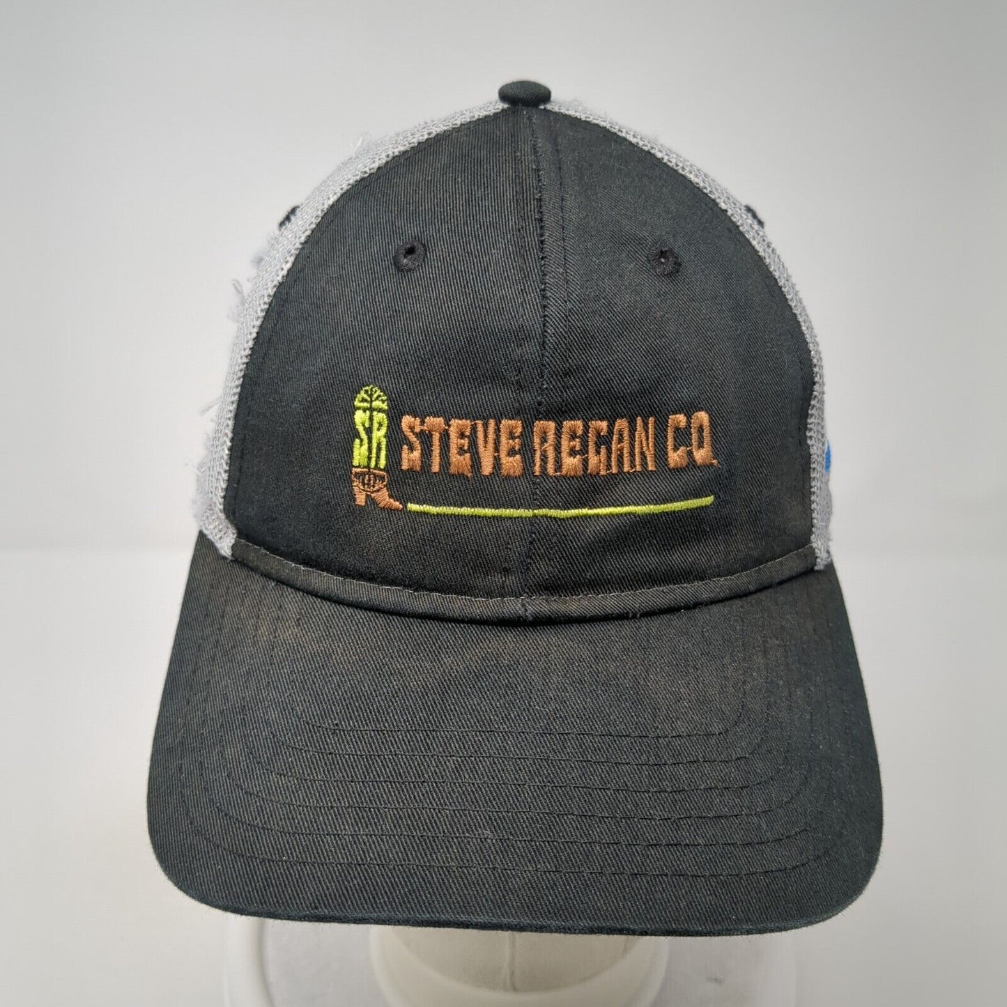 Steve Regan Co. Snapback Mesh Back Trucker Hat Black One Size Otto