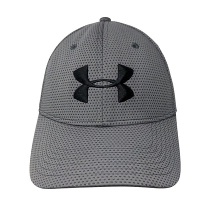 Under Armour Fitted Hat Medium/Large Embroidered Logo Vent Holes