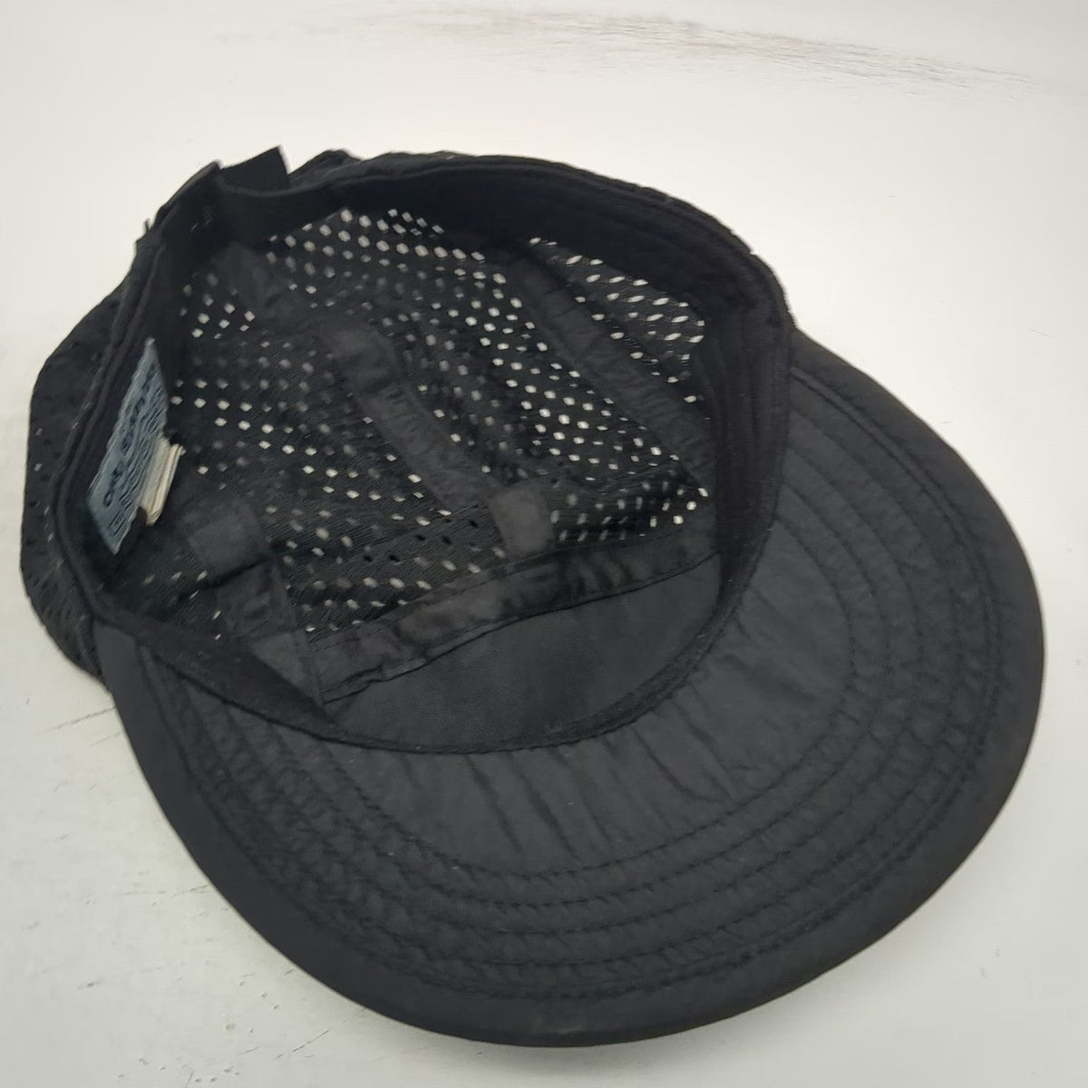 Coal 5 Panel Hat Black One Size Mesh Crown Slideback Lightweight Nylon Outdoor