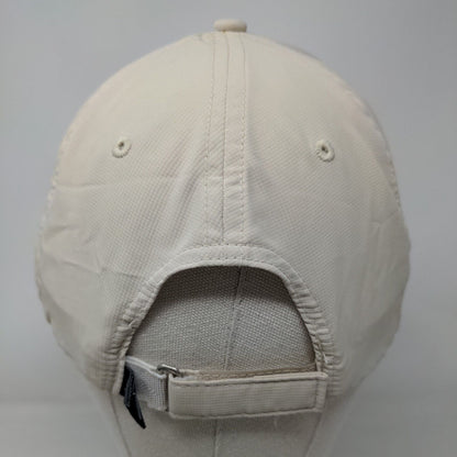 Celebration Golf Club Strapback Hat Tan Classic Cut Embroidered Ahead