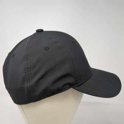 Puma Baseball Cap Black One Size Stretch Fit Performance Raised Logo Sport Hat