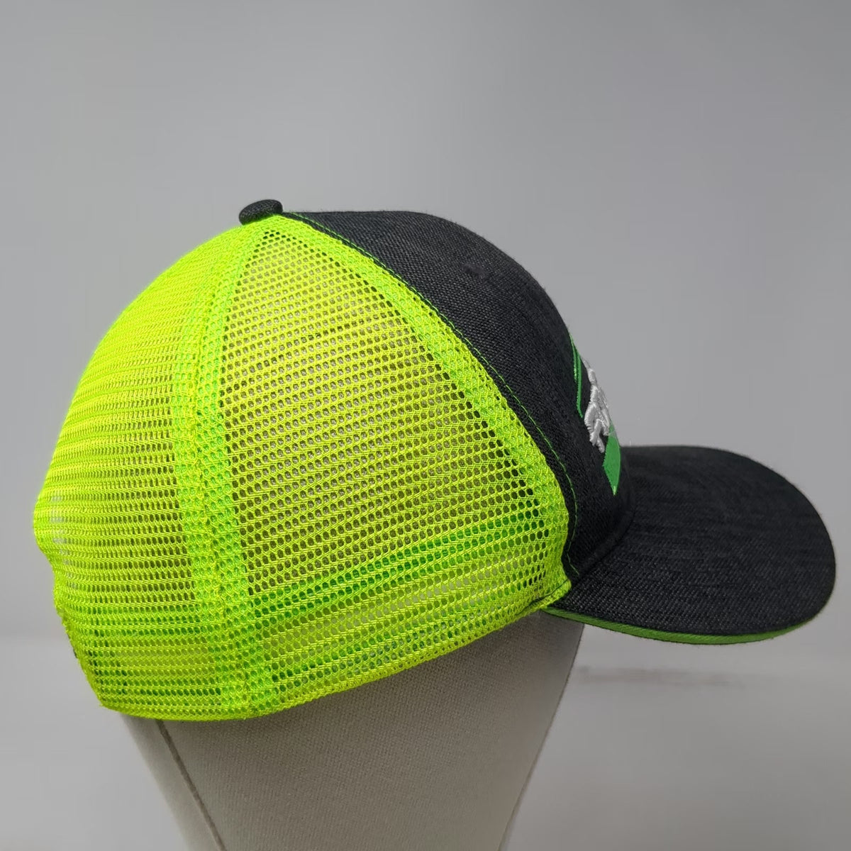 360 Apparel Trucker Hat Gray One Size Mesh Snapback Rob Green Auto Group Logo
