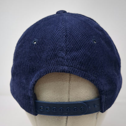 Saab 340 Yupoong Trucker Blue One Size Corduroy Snapback Hat Aviation Airplane