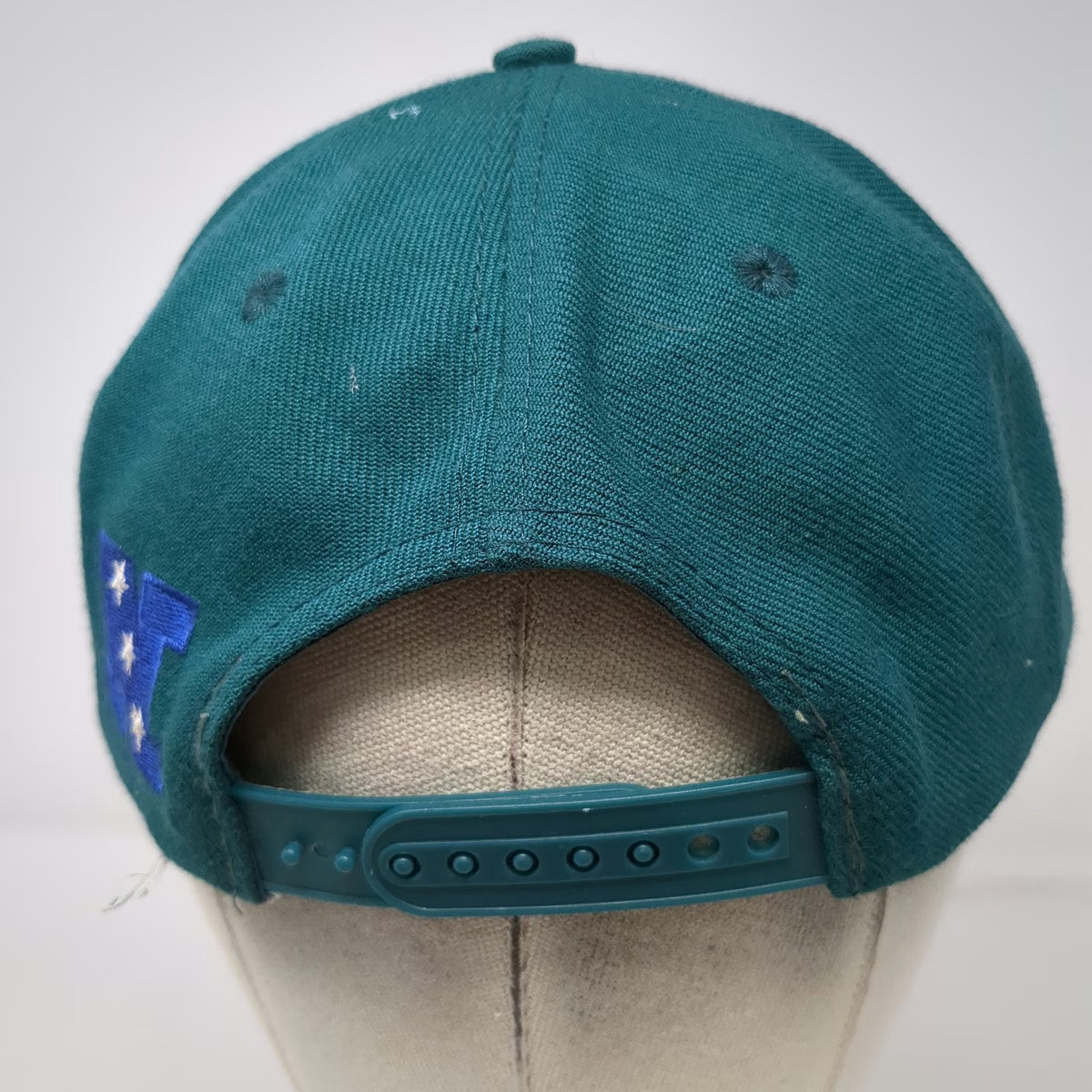 Annco Philadelphia Eagles NFL Snapback Green White NFC Side Patch Hat Vintage