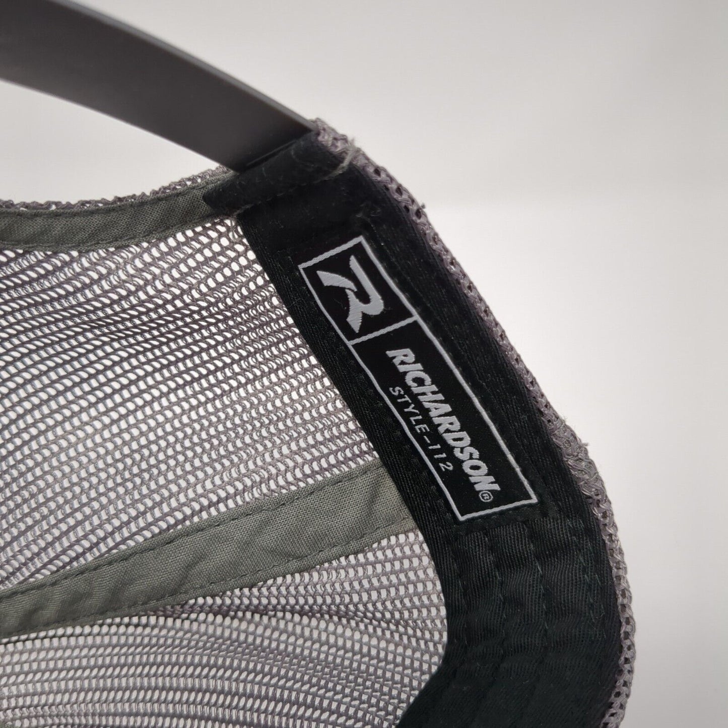 Idaho Snapback Mesh Back Trucker Hat Black One Size Richardson 6 Panel